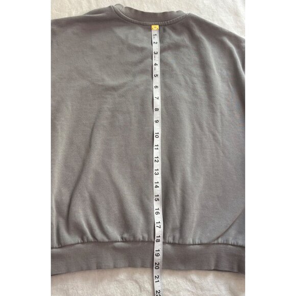 H&M Divided Gray Sweatshirt Graphic Print 72 New York Womens Size M - Picture 10 of 10
